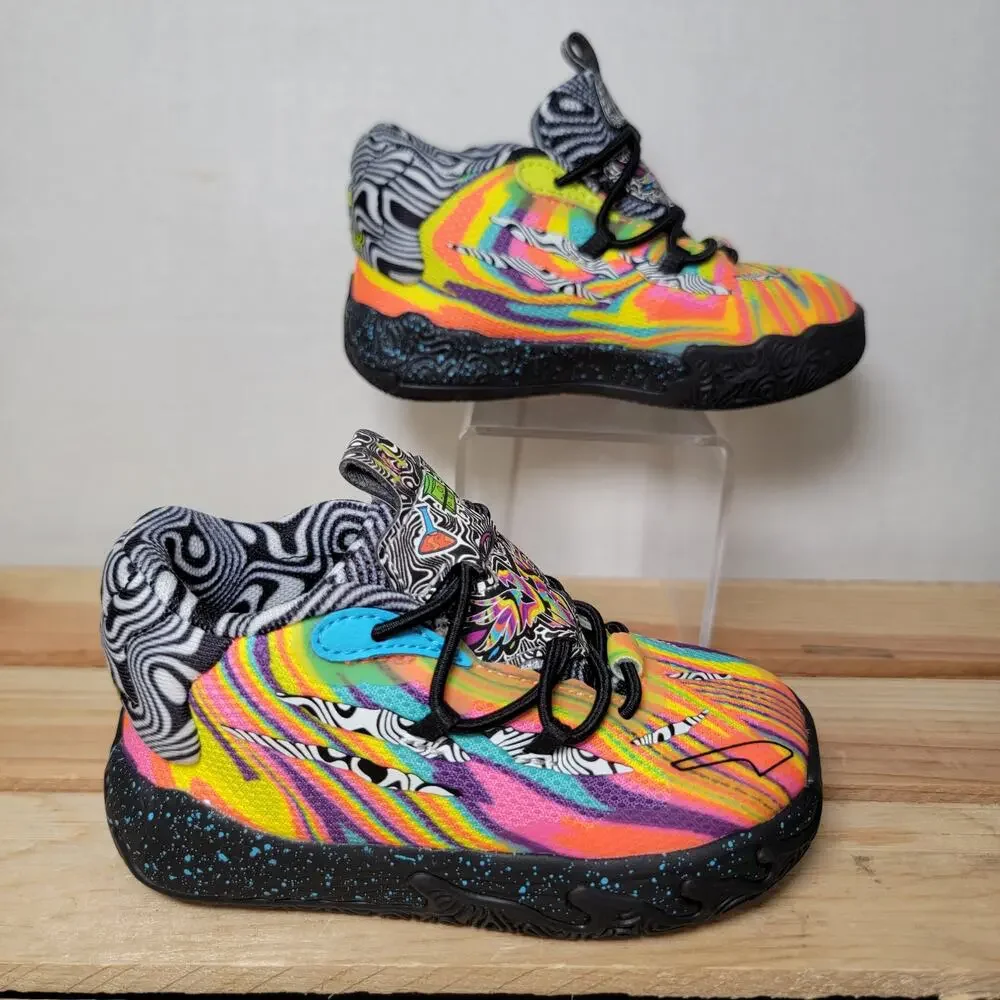 PUMA MELO x Dexter's Lab MB.03 Toddler Basketball Shoes - Size 6C